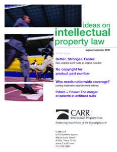 ideas on  intellectual property law  august/september 2005