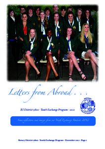 Academia / Culture / Evanston /  Illinois / Rotary Youth Exchange / Rotex / Student exchange program / 9 / Rotary International / Student exchange / Education