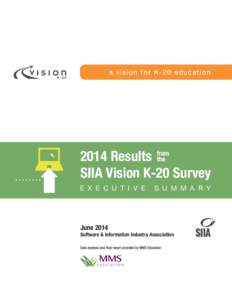 a vision for K-20 education[removed]Results SIIA Vision K‐20 Survey from the