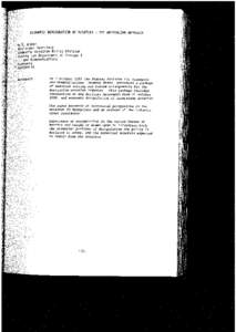 ECONOMIC DEREGULATION OF AVIATION: THE AUSTRALIAN APPROACH INTRODUCTION The Australian Government announced in October 1987 that it would deregulate the Australian domestic aviation industry from 1990 The economi c regu