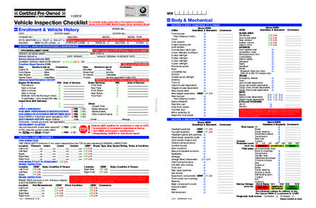 60275L01: BMW CPO Checklist Ver6-06.qxd