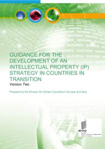 GUIDANCE FOR THE DEVELOPMENT OF AN INTELLECTUAL PROPERTY (IP) STRATEGY IN COUNTRIES IN TRANSITION Version Two