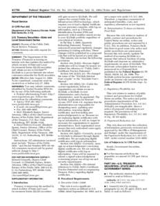 [removed]Federal Register / Vol. 69, No[removed]Monday, July 12, [removed]Rules and Regulations Edward Gronseth, Deputy Chief Counsel, or Elizabeth Spears, Senior