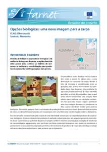 Resumo do projeto Opções biológicas: uma nova imagem para a carpa FLAG: Oberlausitz Saxónia, Alemanha