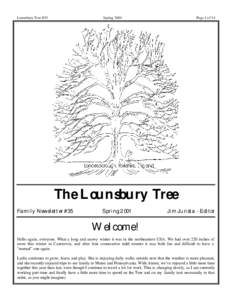 Lounsbury Tree #35  Spring 2001 Page 1 of 14