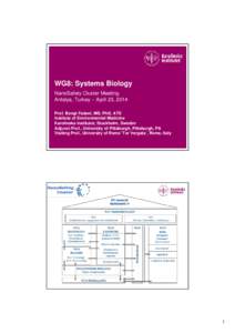 Microsoft PowerPoint - FADEEL_WG8_SYSTEMS BIOLOGY_ANTALYA_2014 [Compatibility Mode]