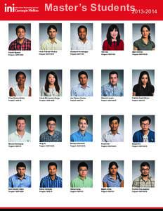 Master’s Students2013[removed]Harshit Agarwal Program: MSIT-MOB  Harsh Prakash Alkutkar