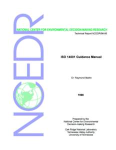 ISO 14000 / Industrial ecology / Environmental management system / Earth / Evaluation / Management system / Environmental audits / International Organization for Standardization / Environmental resources management / Environmental economics / Quality / Environment