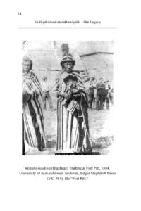 Algonquian peoples / Cree people / Cree / Big Bear / Blackfoot Confederacy / Métis people / Gabriel Dumont / Louis Riel / Nakawe / First Nations / Aboriginal peoples in Canada / History of North America