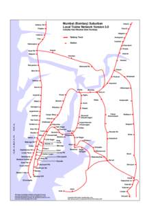 Mumbai (Bombay) Suburban Local Trains Network Version 3.0 Dahanu Rd Palghar
