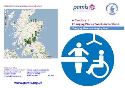 A Map of all the Changing Places toilets in Scotland  A Directory of Changing Places Toilets in Scotland Changing Places – Changing Lives