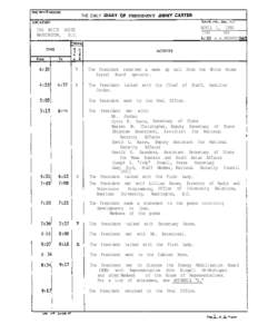 Government / Jimmy Carter / Submariners / Zbigniew Brzezinski / Vice President of the United States / Walter Mondale / Hamilton Jordan / President of the United States / David L. Aaron / Council on Foreign Relations / Politics of the United States / United States