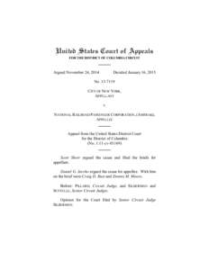 United States Court of Appeals FOR THE DISTRICT OF COLUMBIA CIRCUIT Argued November 24, 2014  Decided January 16, 2015