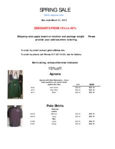 Spring Sale Items - email (1).xls