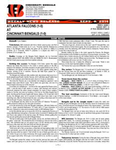 Microsoft Word - wr140909 week 2 game 2, bengals-falcons WEB.docx