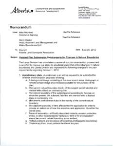 Updated Plan Submission Requirements for Changes in Natural Boundaries - Memorandum Jun25 2012