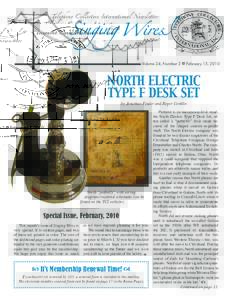 Singing Wires  Telephone Collectors International Newsletter 