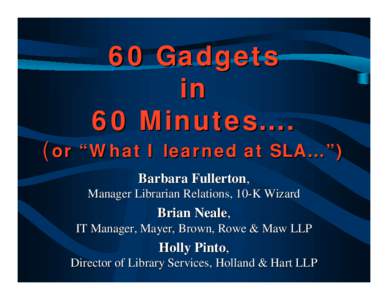 Microsoft PowerPoint - Copy of SLA2007.ppt