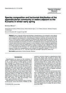 Plankton Benthos Res 3(3): 152–164, 2008  Plankton & Benthos