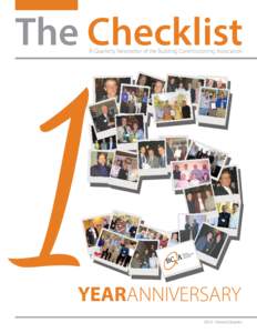 The Checklist  1 A Quarterly Newsletter of the Building Commissioning Association