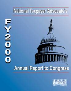 INTERNAL REVENUE SERVICE TAXPAYER TAXPAYER ADVOCATE ADVOCATE SERVICE