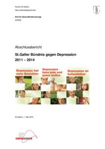 Kanton St.Gallen Gesundheitsdepartement Amt für Gesundheitsvorsorge ZEPRA