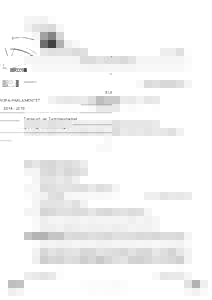[removed]EUROPA-PARLAMENTET Transport- og Turismeudvalget  TRAN_PV(2014)0722_4