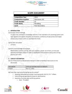 SCOPE	
  DOCUMENT	
   Competition	
  Year	
   Competition	
  location	
   Trade	
  Number	
   Trade	
  Name	
   Level	
  