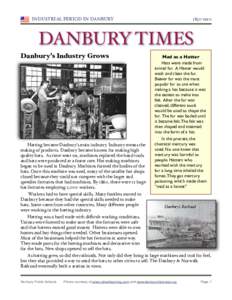 INDUSTRIAL PERIOD IN DANBURY[removed]DANBURY TIMES