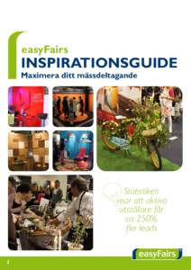 easyFairs  Inspirationsguide Maximera ditt mässdeltagande  Statistiken