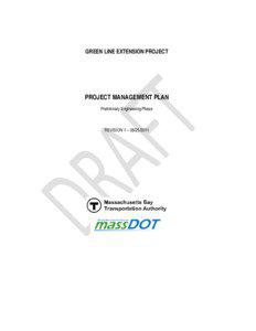 GREEN LINE EXTENSION PROJECT  PROJECT MANAGEMENT PLAN