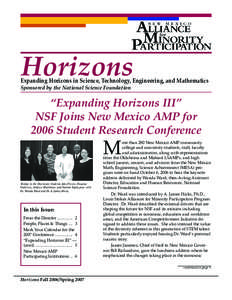 Consortium for North American Higher Education Collaboration / Oak Ridge Associated Universities / New Mexico State University / University of New Mexico / Las Cruces /  New Mexico / San Juan College / New Mexico Institute of Mining and Technology / New Mexico / North Central Association of Colleges and Schools / Association of Public and Land-Grant Universities