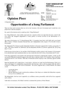 Government / Members of the New South Wales Legislative Assembly / Westminster system / Labour parties / Socialist International / Julia Gillard / Rob Oakeshott / Tony Abbott / Tony Windsor / Politics of Australia / Members of the Australian House of Representatives / Politics