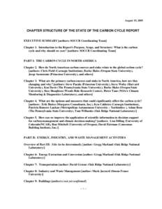 Photosynthesis / Chemical oceanography / Geochemistry / Ken Caldeira / Lawrence Livermore National Laboratory / Carbon cycle / Permafrost / Taiga / Carbon / Physical geography / Chemistry / Nature