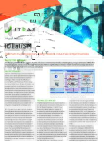 Project Results  IDEaliSM Optimum multidisciplinary design boosts industrial competitiveness EXECUTIVE SUMMARY The ITEA project IDEaliSM has created a flexible and service-oriented framework for multidisciplinary design 