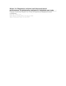 Communication / Technology / LIRNEasia / Telecom Regulatory Authority of India / Indosat / Telecom Disputes Settlement and Appellate Tribunal / Bharat Sanchar Nigam Limited / Pradip Baijal / Telecommunications in Thailand / Economy of India / Communications in India / Telecommunications in India