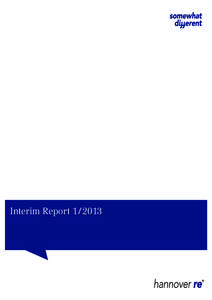 Interim Report 1 / 2013  Key figures in EUR million[removed]