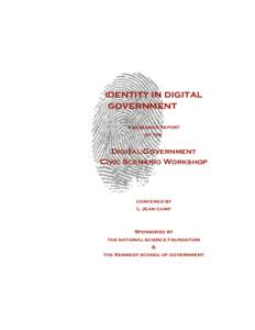 Ethics / Federated identity / Law / Privacy / Liberty Alliance / Internet privacy / Personally identifiable information / Biometrics / Digital identity / Security / Identity management / Identity