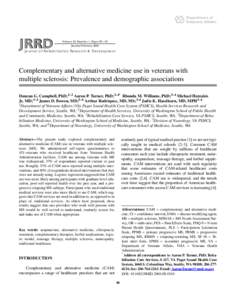 JRRD  Volume 43, Number 1, Pages 99–110 January/February[removed]Journal of Rehabilitation Research & Development