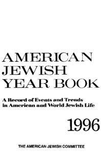 AMERICAN JEWISH YEAR BOOK.