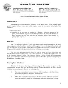 Standing Rules of the United States Senate / United States House of Representatives / Floor / Serjeant-at-Arms / Senate of the Republic of Poland / Belgian Senate / United States House Committee on Rules / Senate of Canada / Standing Rules of the United States Senate /  Rule XXIII / Parliamentary procedure / Government / United States Senate