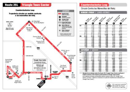 Point of Int  ©2014, Capital Area Transit • Design by Smartmaps, Inc. Triangle Town Center