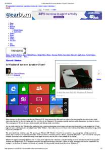 Is Windows 8 the most intuitive OS yet? | Gearburn | memeburn | ventureburn | motorburn | subscribe | about | contact | advertise | merch