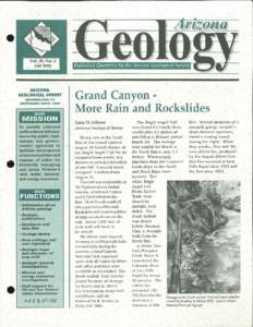I  Publis1led Quarterly by tlte Arizona Geological Survey (  \