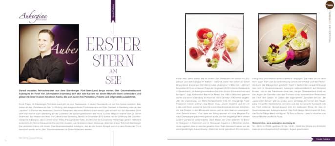 TRENDGUIDE HOME | STARNBERG  Haute Cuisine Aubergine