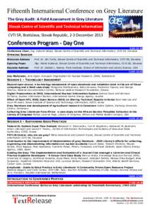 Microsoft Word - GL15 Conference Program