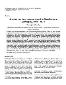 Geography of Africa / Economy of Ethiopia / Land reform in Ethiopia / Shashamane / Erer / Land reform / Shashamene / Geography of Ethiopia / Woredas of Ethiopia / Subdivisions of Ethiopia / Somali Region