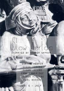 STRANGE NEIGHBOUR  Slow Worlds curated by andrew gaynor  JULIAN HOOPER