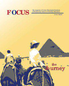 FOCUS  The magazine of Union Theological Seminary