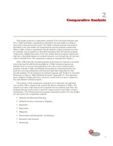 Chapter 2: Comparative Analysis